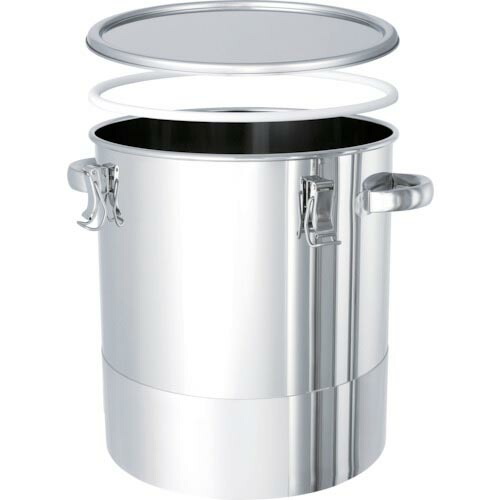 MONOVATE 鏡板型 PTFEパッキン付密閉容器 20L ( DT-CTH-PTFE-30 ) MONOVATE(株) 【メーカー取寄】