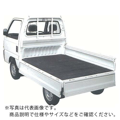 萩原 ( 萩原工業 ) 軽トラックマット ゴムマットTM-5 ブラック 1350mm×2030mm 厚5mm ( TGM )