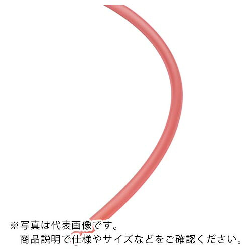 【SALE必要経費】PISCO ( 日本ピスコ ) フッ素脂(FEP)熱電子管 読みやすい赤いこと 6×4 20M ( SET0640-20-CR )