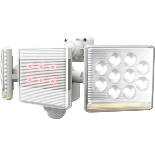 RITEX ( ムサシ ) 12W2灯 無償性手式 LED検出器ともし火 遠隔操作付 ( LED-AC2030 )