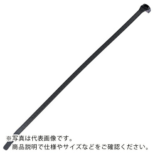 PANDUIT ( パンドウイット ) ナイロン結束バンド コンタータイ 耐熱性タイプ 黒 4.8×193×1.1 1袋1000本入 ( CBR2S-M30 )