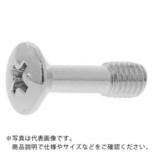 SUNCO ( サンコーインダストリー ) ニッケルBS 丸皿(脱落防止ビス 4×25(S\\u003d10 (800本入) ( 00-01-J052-0040X0250-05 )