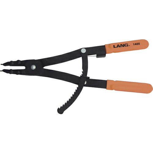 LANGTOOLS ( A＆E ) スナップリングプライヤー(穴用) ( 1485 )