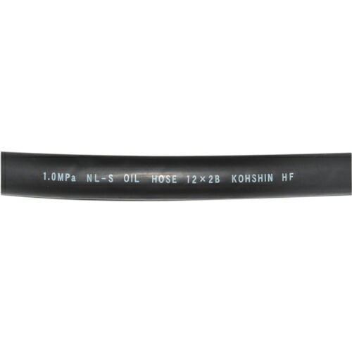 ハッコウ ( 八興販売 ) 耐油ゴムホース 12φ 5m ( NL12-5 )