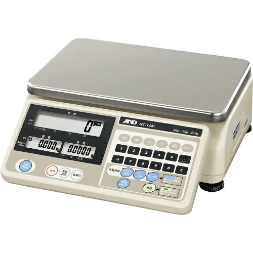 【SALE価格】A＆D ( エー・アンド・デイ ) カウンティングスケール ひょう量15kg ( HC15KI )