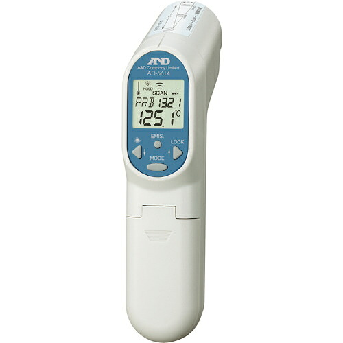 【SALE価格】A&D ( エー・アンド・デイ ) 赤外線放射温度計 測定温度範囲-60~500℃ ( AD5614 )|配管材料プロ トキワ