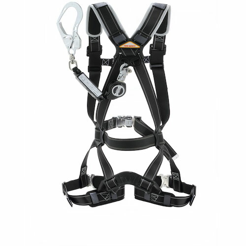【SALE価格】トーヨーセーフティ 墜落制止用器具 フルハーネス型 巻取式(ロック装置付き) シングル ( NO.FGH-144 )
