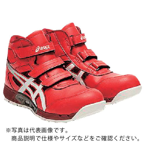 ASICS ( アシックス ) ウィンジョブCP308 AC 古典派音楽赤いこと×白いこと 25.0糎 ( 1271A055.600-25.0 )
