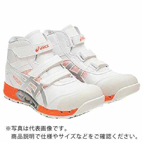 ASICS ( アシックス ) ウィンジョブCP308 AC 白いこと×純然たるしろがね色 24.0糎 ( 1271A055.100-24.0 )