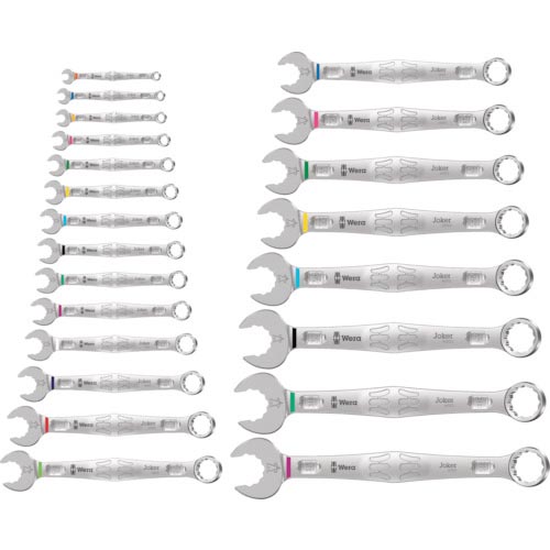 【SALE価格】Wera 6003 Joker コンビネーションスパナセット 22点 ( 020232 )｜配管材料プロ トキワ