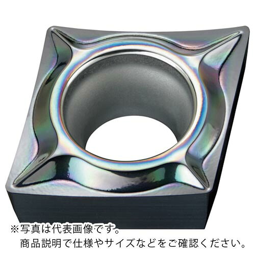 三菱 ( 三菱マテリアル ) 旋削用インサート 80°菱形ポジ PVDコーティング MS9025 ( CCGT09T301M-FS-P MS9025 ) 【10個セット】 三菱マテリアル(株)