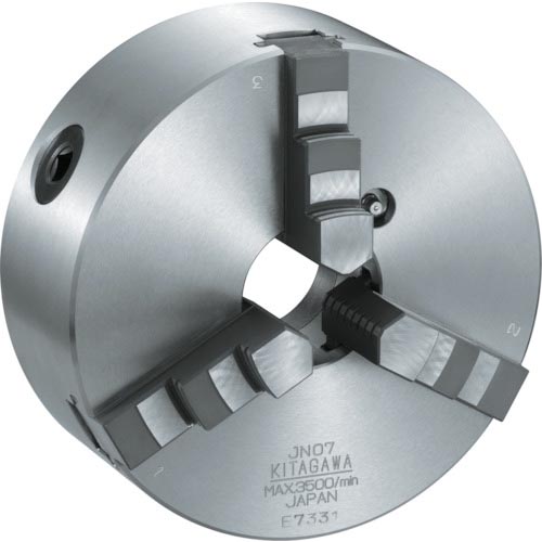 北川 スクロールチャック チャック外径165mm JN06 (フランジガタ 165MM) ( JN06 ) (株)北川鉄工所