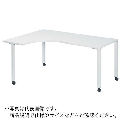 トヨスチール写真 ( トヨ仕かける ) 左L型細工物速見表 アジャスター脚印字機 天板色モカ赤銅色 ( NTS-1612LLMB ) 【製造会社取寄】