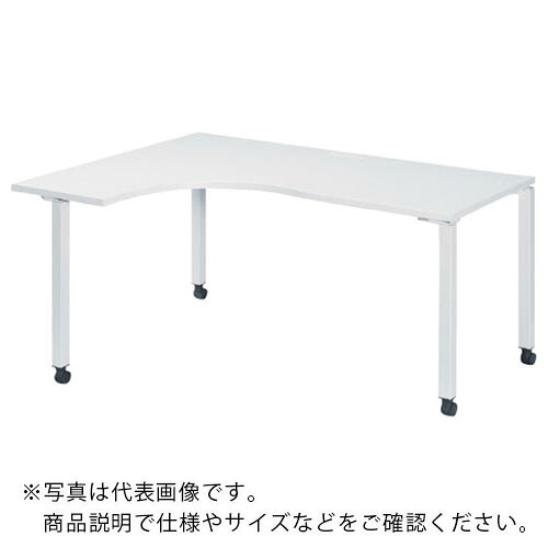 トヨスチール写真 ( トヨ仕かける ) 左L型細工物速見表 アジャスター脚印字機 天板色白いこと ( NTS-1612LLWW ) 【製造会社取寄】