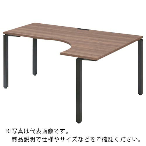 トヨスチール写真 ( トヨ仕かける ) 右L型細工物速見表 アジャスター脚印字機 天板色白いこと ( NTS-1612LRWW ) 【製造会社取寄】
