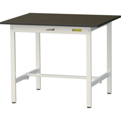 ヤマテック ( 山金工業 ) 実験用作業台 LABシリーズ実験用ラボテーブル 固定式 指紋レスメラミン天板 W900×D750×H740 ブラウン/シルキーホワイト ( SLM-975-BRW ) 山金工業(株) 【メーカー取寄】