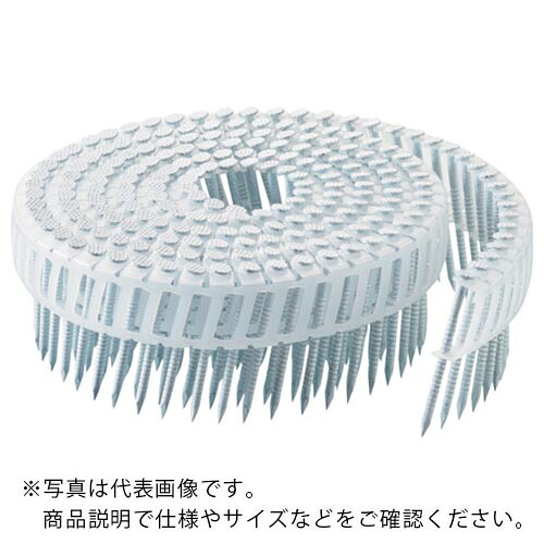 WAKAI ( 若井産業 ) 斜めプラ連結釘 ステンレス リング 布目頭 白 2.3X50 ( 318G50W ) 【10巻セット】 若井産業(株) 【メーカー取寄】