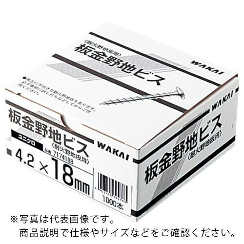 WAKAI ( 若井製作 ) ステンレス鋼 延べ板野地螺旋釘 4.2X30 (800本入) ( 717530S ) 若井製作(株) 【製造業者取寄】 DIY・工具-花・ガーデン・DIY