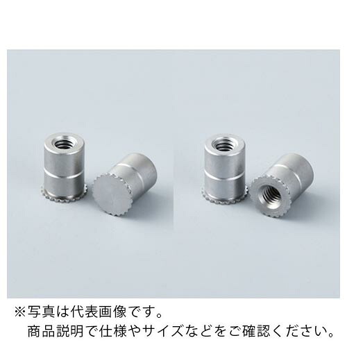 ボーセイ ( ボーセイキャプティブ ) セルフクリンチングスペーサー SUS304用(スルータイプ) M3 (1000個入) ( TDFSS-M3-6 HT ) ボーセイキャプティブ(株) 【メーカー取寄】