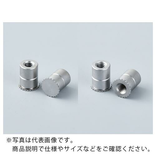 ボーセイ ( ボーセイキャプティブ ) セルフクリンチングスペーサー SUS304用(スルータイプ) M4 (1000個入) ( TDFSS-M4-5 HT ) ボーセイキャプティブ(株) 【メーカー取寄】
