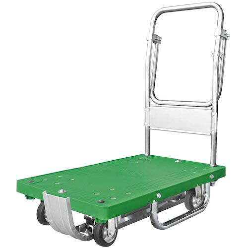 シシク ( シシクSISIKUアドクライス ) ソリ付持っていく手押し車「SORIMO」 スタンダードプレスキャスタW天然ゴム拷問台付 くっ付ける手持ち部分 460×750 ( SB-SSG-SL ) 【製造業者取寄】 花・ガーデン・DIY-台車