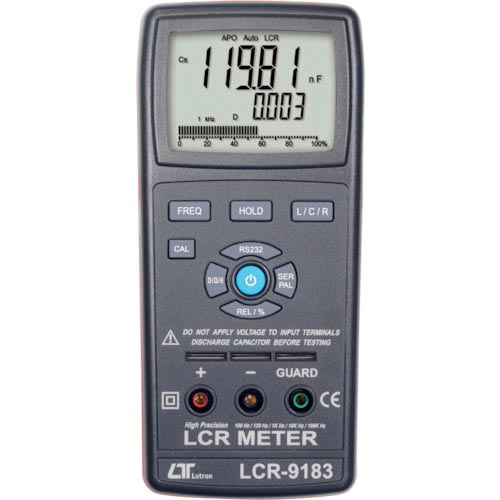 MT ( マザーツール ) ハンディスマートLCRメーター ( LCR-9183 ) (株)マザーツール 【メーカー取寄】
