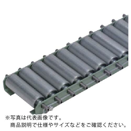 タイヨー ( 太陽工業 ) TR-O1912L型 ローラー幅400W×P66×機長2000L(Lフレーム) ( O1912L-400-66-2000 ) 太陽工業(株) 【メーカー取寄】 23,839円