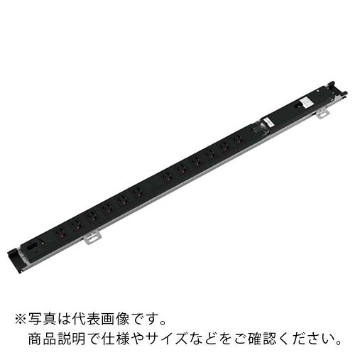 SANWA ( サンワサプライ ) 19インチサーバーラック用コンセント(15A) ( TAP-SV159BN ) サンワサプライ(株) 【メーカー取寄】