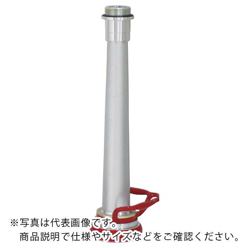 IWA ( 岩崎製造所 ) 消防/散水 軽銀製 優勝者管鎗煙管 受け取り人付(H型)赤紐一巻き 遊撃手印字機 ( 04HA65A-T ) 【製造業者取寄】