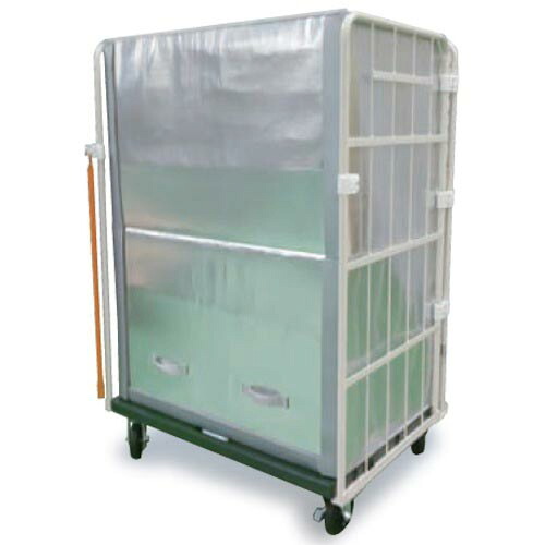 サンユー印刷 キープサーモボックス カゴ台車用 高断熱保冷ボックス 1100×800×1700H用 ( KTB-KG-11080 ) (株)サンユー印刷 【メーカー取寄】