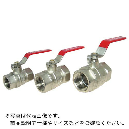 IWA ( 岩崎製作所 ) 黄銅製クロムメッキ フルボア型ボールバルブ ( 48BV065B ) (株)岩崎製作所 【メーカー取寄】 10,686円
