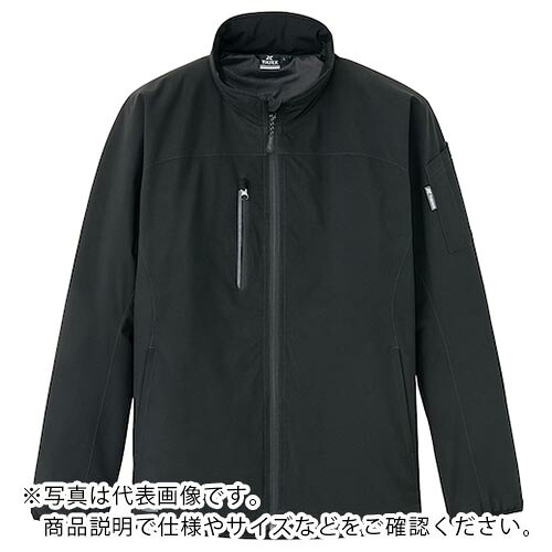 アイトス 吸湿発熱ストレッチ軽防寒ジャケット 8576-010 ブラック S ( AZ8576-010-S ) アイトス(株) 【メーカー取寄】