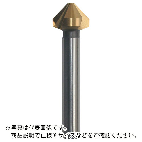 WEBA カウンタシンク No.19090-1 90° HSS TiNコ-ティング φ37 ( 19090-1-37.0 )