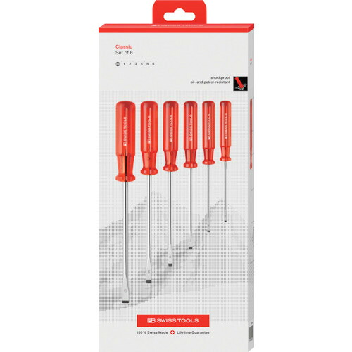 PBスイスツールズ １番ウッド仕掛ける 6本組 ( 1510CBB )