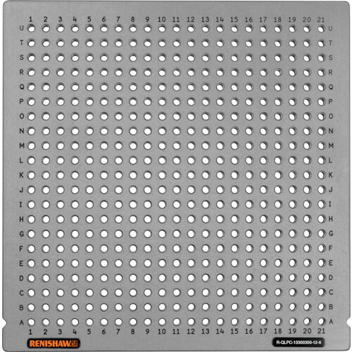 RENISHAW ( レニショー ) 三座標軸測定機用QuickLoad軌跡用一皿(メートル法) M6 ALU QL PLA 300300 ( R-QLPC-13300300-12-6 ) 【製造業者取寄】