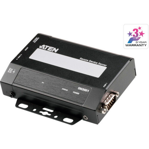 ATEN ( ATEN ) シリアルデバイスサーバー ( SN3001 ) ATENジャパン(株) 【メーカー取寄】