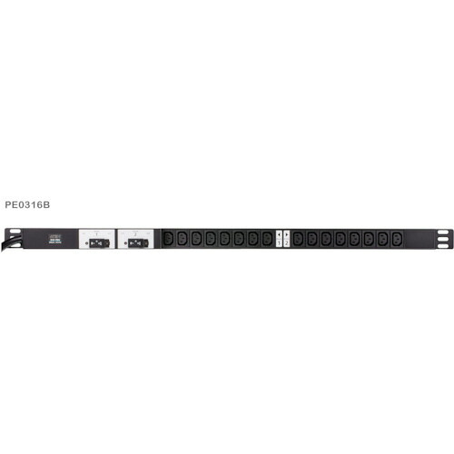 ATEN ( ATEN ) ベーシックPDU/0U/200V/30A/IECタイプ 16ポート ( PE0316B ) ATENジャパン(株) 【メーカー取寄】
