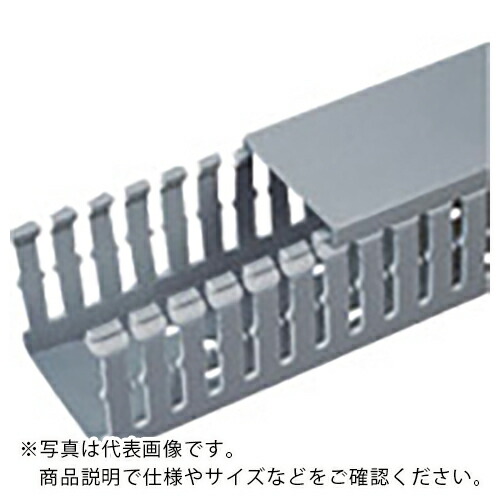 PANDUIT ( パンドウイット ) F印字機導線導管(PVC製鉛無償性)ともし火薄墨色 17.8×26.9×1830 6FT(フート) 1本 ( F.5X1LG6 ) 【20本仕掛ける】 【製造業者取寄】