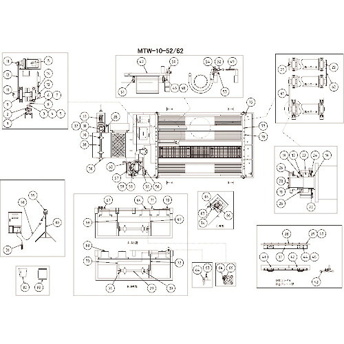 ツルミ ( 鶴見製作所 ) 排泥コンベヤチェーン ( 801-16701059-9 ) (株)鶴見製作所 【製造業者取寄】 花・ガーデン・DIY-DIY・工具