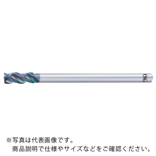 【SALE価格】OSG 非鉄用DLC超硬エンドミル 高機能タイプ 立ち壁対応型 3刃 ショート形 スクエアタイプ AE-VTFE-N 8550130 ( AE-VTFE-N 10 )