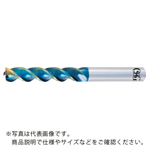 OSG ( オーエスジー ) 非鉄用DLC超硬エンドミル スタンダード 3刃 ロング形 5D ピンカド AE-TL-N 8557456 ( AE-TL-N 12X60-SP (8557456) ) オーエスジー(株) 【メーカー取寄】