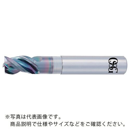 OSG ( オーエスジー ) 非鉄用DLC超硬エンドミル 高機能タイプ 3刃 ショート形 ピンカドタイプ AE-VTS-N 8557465 ( AE-VTS-N 10X30-SP (8557465) ) オーエスジー(株)