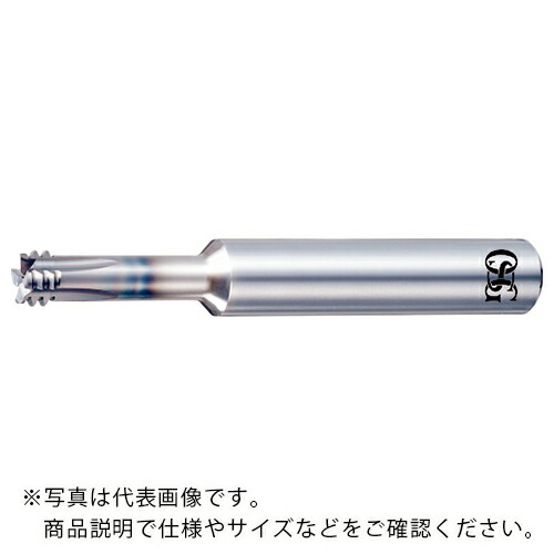 OSG ( オーエスジー ) 高硬度鋼用底刃付きスレッドミル AT-2 2Dタイプ 8331201 ( AT-2 MG 3.1X8 P0.7-INT(8331201) )