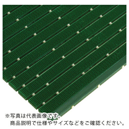 ミヅシマ ( ミヅシマ工業 ) フレッシュラインマット 7mm グリーン 別注計算 緑 ( 402-016 GN ) ミヅシマ工業(株) 【メーカー取寄】