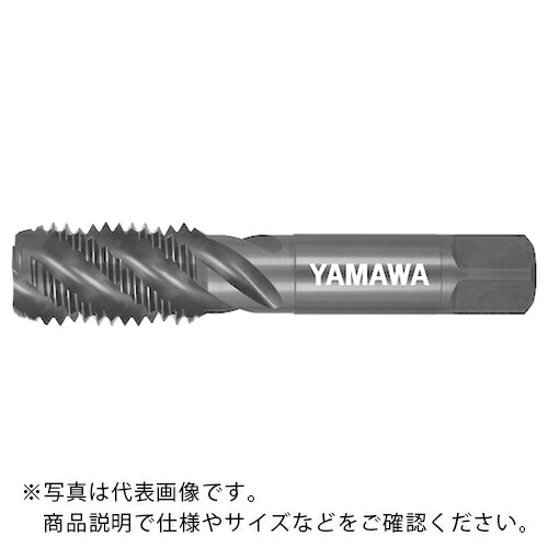 ヤマワ ( 弥満和製作所 ) ステンレス鋼用スパイラルタップ SU-SP P4 M22X2.5 ( SU-SP-P4-M22X2.5+20 )