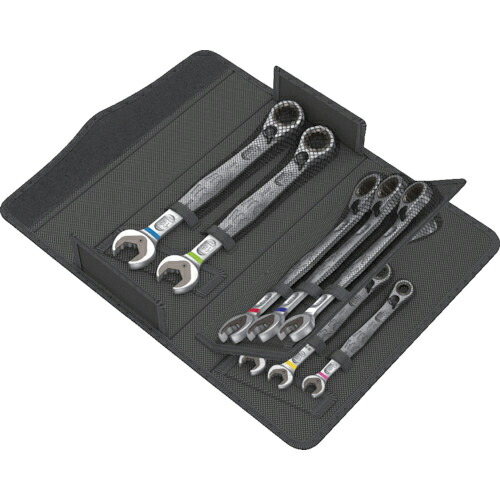 【SALE必要経費】Wera コンビネーションラチェットレンチセット 11本組 色つや吊りひも ( 020091 )