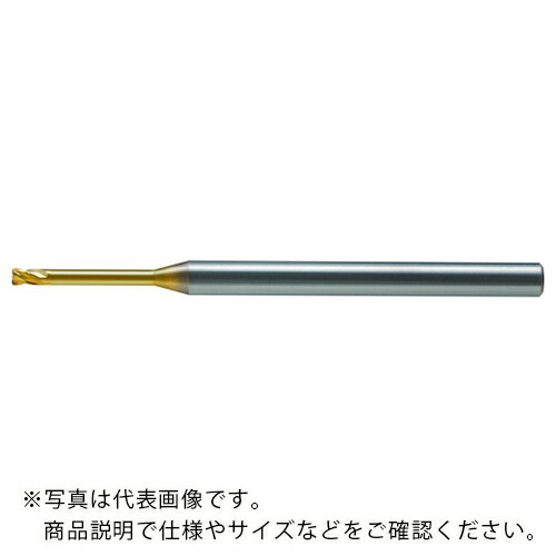ユニオンツール 超硬エンドミルHLRS 4枚刃ロングネックラジアス 外径0.4×コーナー半径R0.1×有効長1×刃長0.24×全長50 ( HLRS4004-01-010 (293-8308) ) ユニオンツール(株)