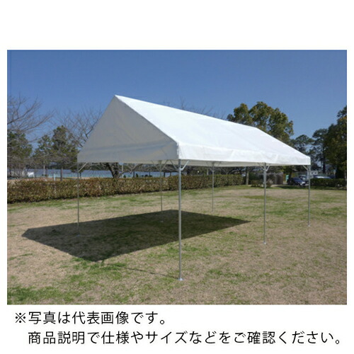 KOK ( 越智工業所 ) 集会用テント ティーエヌテント W7.07XD3.55XH3.07 天幕色 白 ( TN-2X4-W )