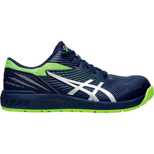 ASICS ( アシックス ) ウィンジョブCP121 ピーコート×純然たるしろがね色 30.0糎 ( 1273A078.401-30.0 )