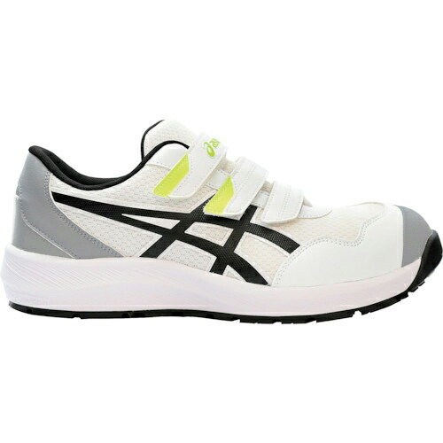 ASICS ( アシックス ) ウィンジョブCP215 ホワイト×ブラック 22.5CM ( 1273A079.100-22.5 )